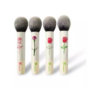 China Soft And Dense Single Makeup Brush , Ideal Blusher Facial Powder Brush wholesale