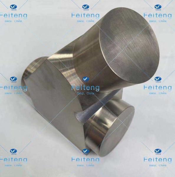 Quality 8.9kg Feiteng Titanium Valve Body Custom Titanium Parts for sale