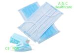 Anti Germs Medical Grade Face Mask , Disposable Pollution Mask Easy Breathabilit