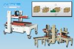 Semi Automatic Carton Tape Sealing Machine Stainless Steel 304