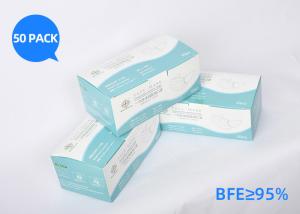 China 175*95mm Disposable Surgical Face Mask Excellent Bacterial Filtration Properties wholesale