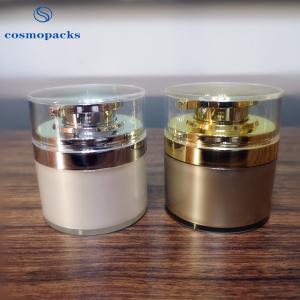 China Round Cream Acrylic 30g Empty Cosmetic Containers wholesale