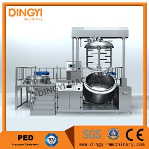 China Electrical Heating Vacuum Emulsifying Mixer , 380V Emulsifying Equipment 50Hz/60Hz wholesale