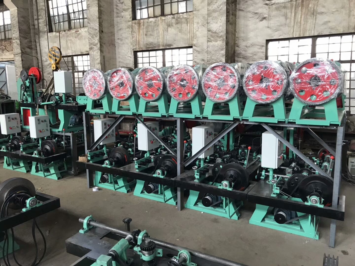 high speed full automatic double Twisted Barbed Wire making Machine