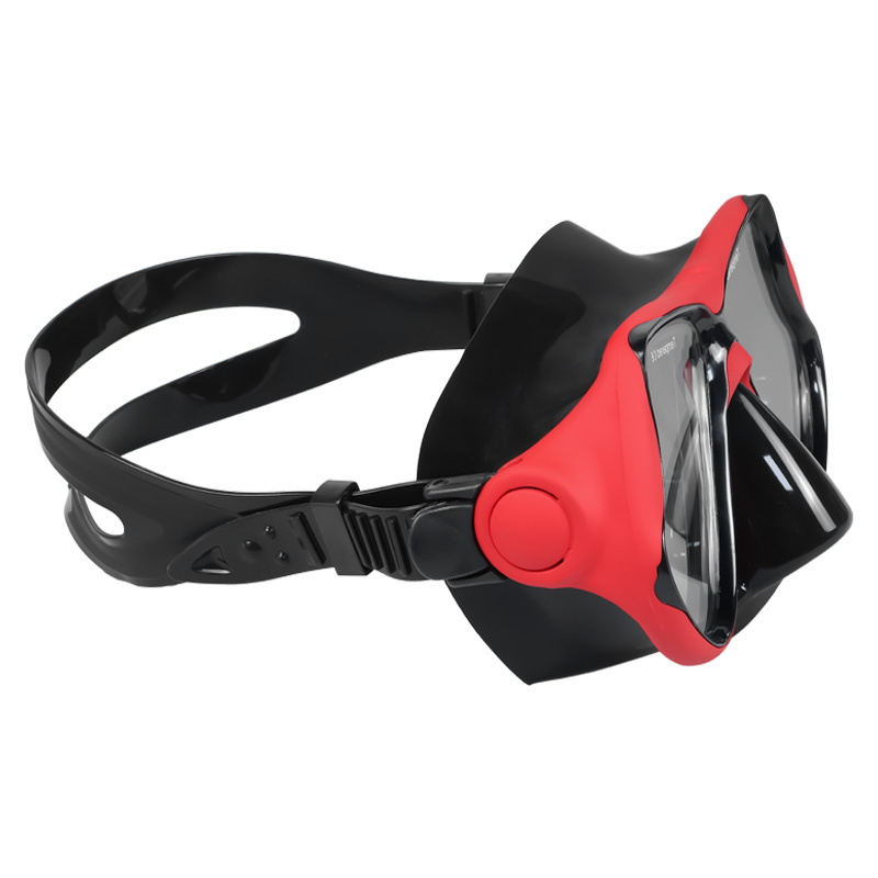 Wide View Bifocal Scuba Diving Mask Tempered Glass Lens OEM