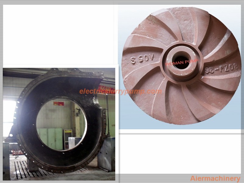 Wear Resistant Material Submersible Slurry Pump Parts For Dredging Machine
