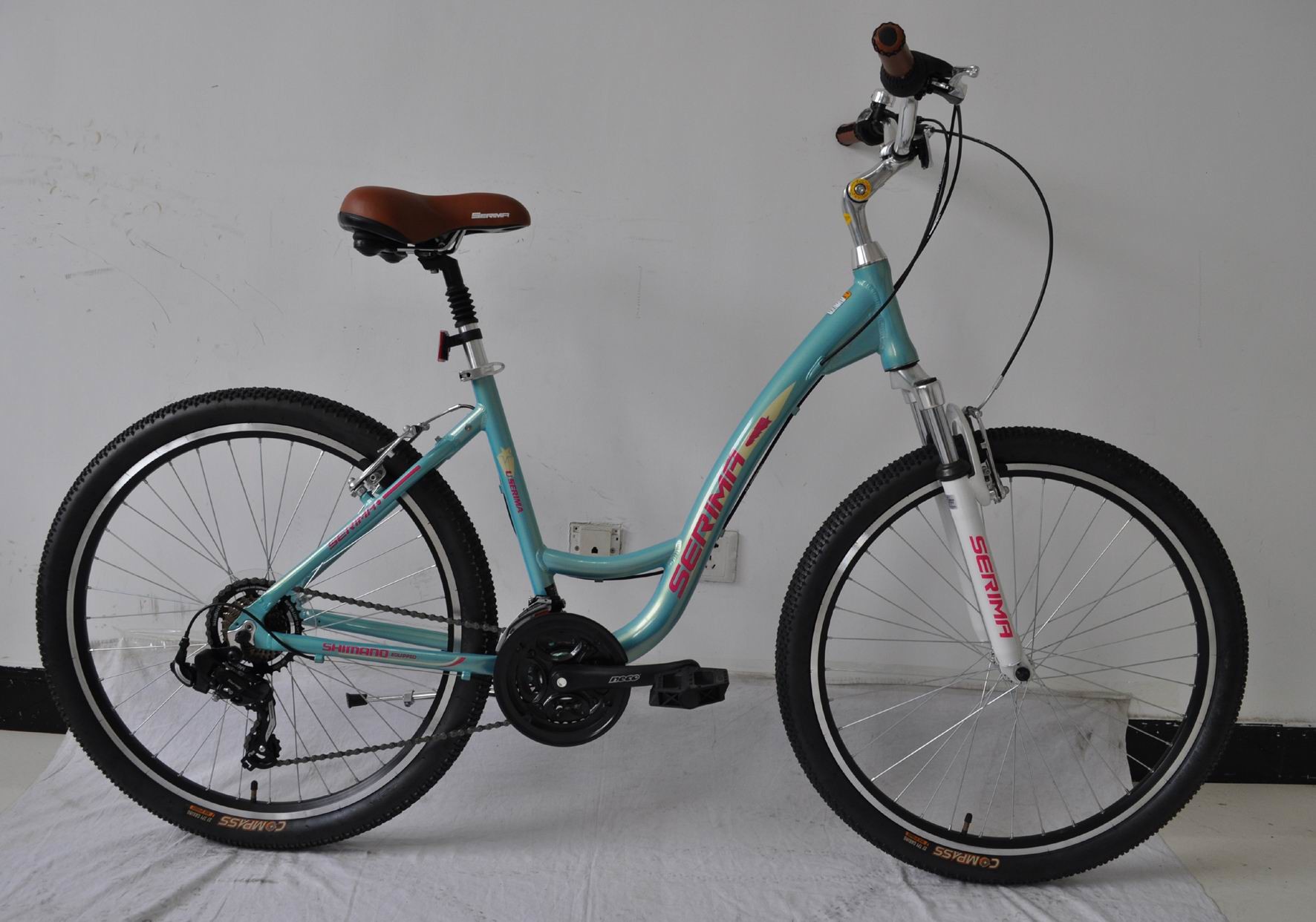 Tianjin manufacturer 26 inch steel city bike/bIcycle/bicicle with Shimano 21 speed