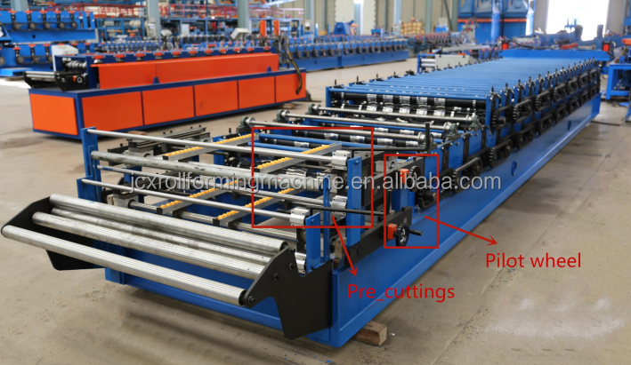IBR METAL ROOFING SHEET ROLLING MACHINE TO EGYPT BANGLADESH PAKISTANE