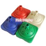 Rectangle 45x28cm Flag Base PVC Plastic Water Tank