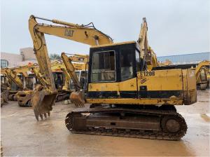 China CAT E120B 312B Used Crawler Excavator Semi Auto 6660mm wholesale