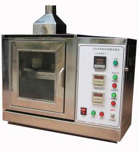 China Industry Fire Testing Equipment Interior Material Flame Resistance FMVSS 571.302 wholesale