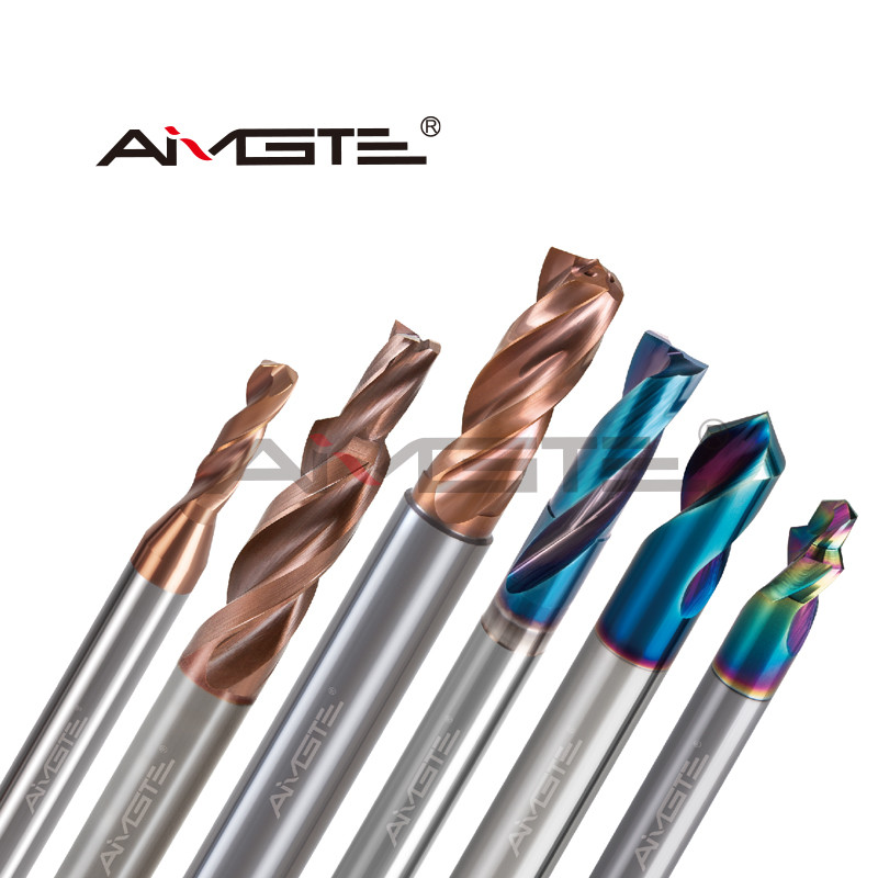 U Shape 3 Flute End Mill Uncoated CNC Milling Cutter 0.6μm For 700 Aluminium