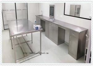 China Acid Resistant Steel Lab Cabinets Multipurpose Durable For Hospital wholesale