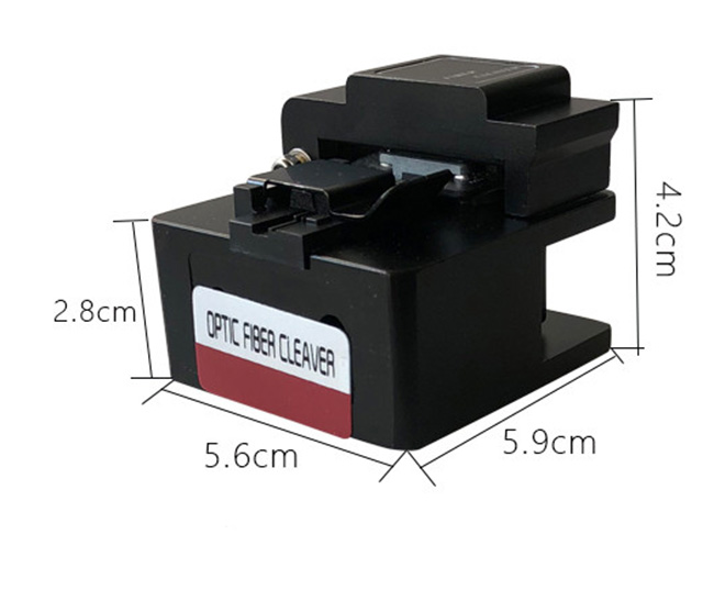 Singlecore Silica Optical Fiber Cleaver For 125μM Bare Fiber