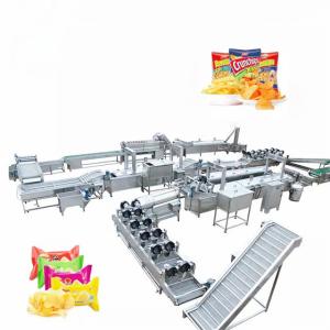 China Professional Industrial Potato Chips Production Line 380V 50HZ 1500KG wholesale