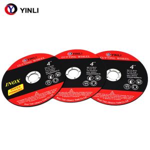 China 4 Inch 100mm Stainless Steel Cutting Disc Abrasive Cut Off Wheel wholesale