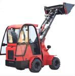 0.5cbm 1T Compact Articulated Wheel Loader 4X4 Snow Bucket