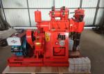 Shallow Water Borehole Trailer Mounted Drilling Rigs 150 Meters XY-1A