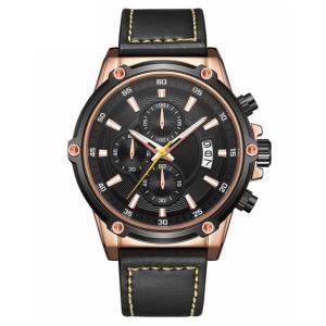 China Business Calendar Quartz Sports Watch 38mm Surface 3ATM Waterproof wholesale
