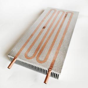 China Painting Water Cooled Radiator Heat Sink 120x30x250mm For Mining wholesale