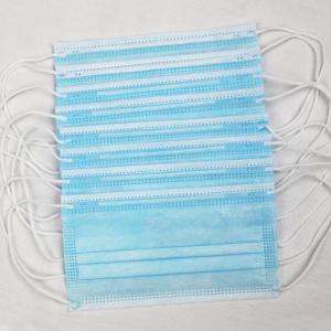 China Personal Protective Waterproof 99.9% Anti Virus 3ply Face Mask wholesale