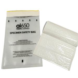 China Customized LOGO Biohazard Specimen Transport Bag Friendly PE wholesale