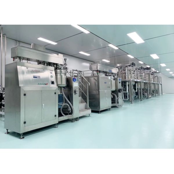 Manufacturing Plant for Creams, Gels, Lotions, Shampoos, Hair and Body Oils, Ointments