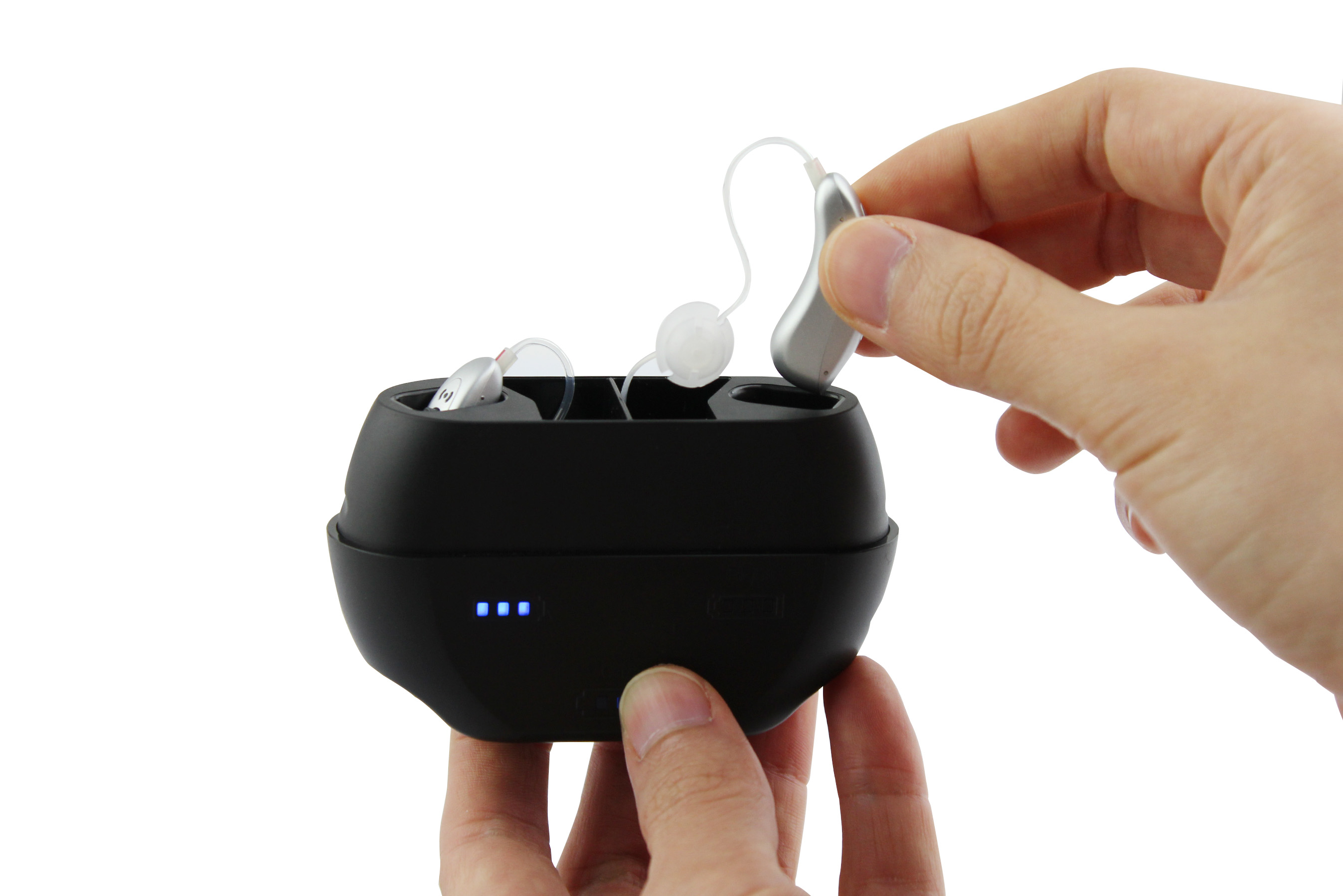 Vigor OTC Hearing Aids With Bluetooth Wirelss Charging Moisture Resistant