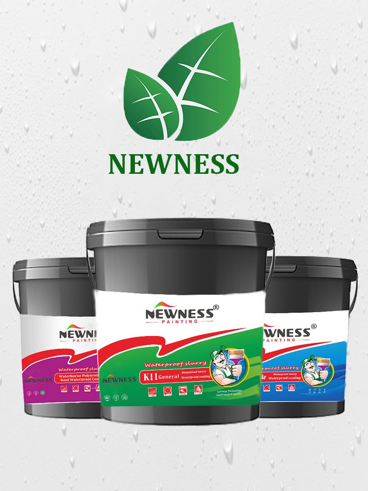 Produced Acrylic Main Raw Material Roof Paint Colorful Silicone Waterproof Coating