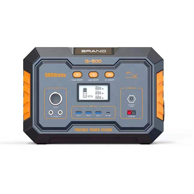 MPPT Controller 500w Portable Solar Power Station For Home And Emergency Situations