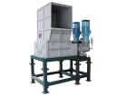 HDPE LDPE Blue Drum 2000kg h Four Shaft Shredder