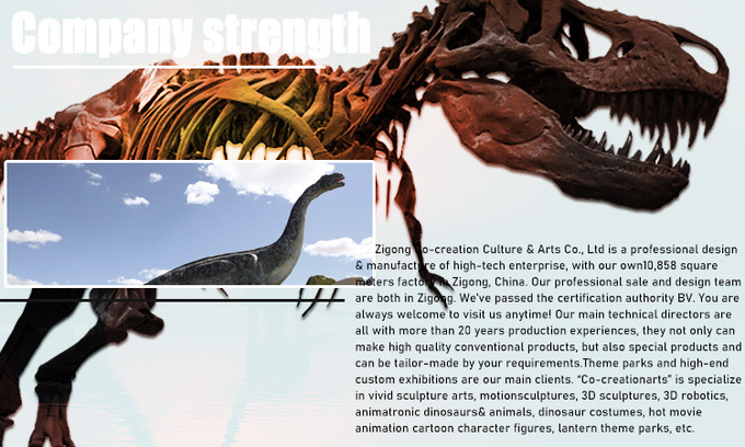 ZTE Customized Carnotaurus Dinosaur Costume For Dinosaur Park Attraction