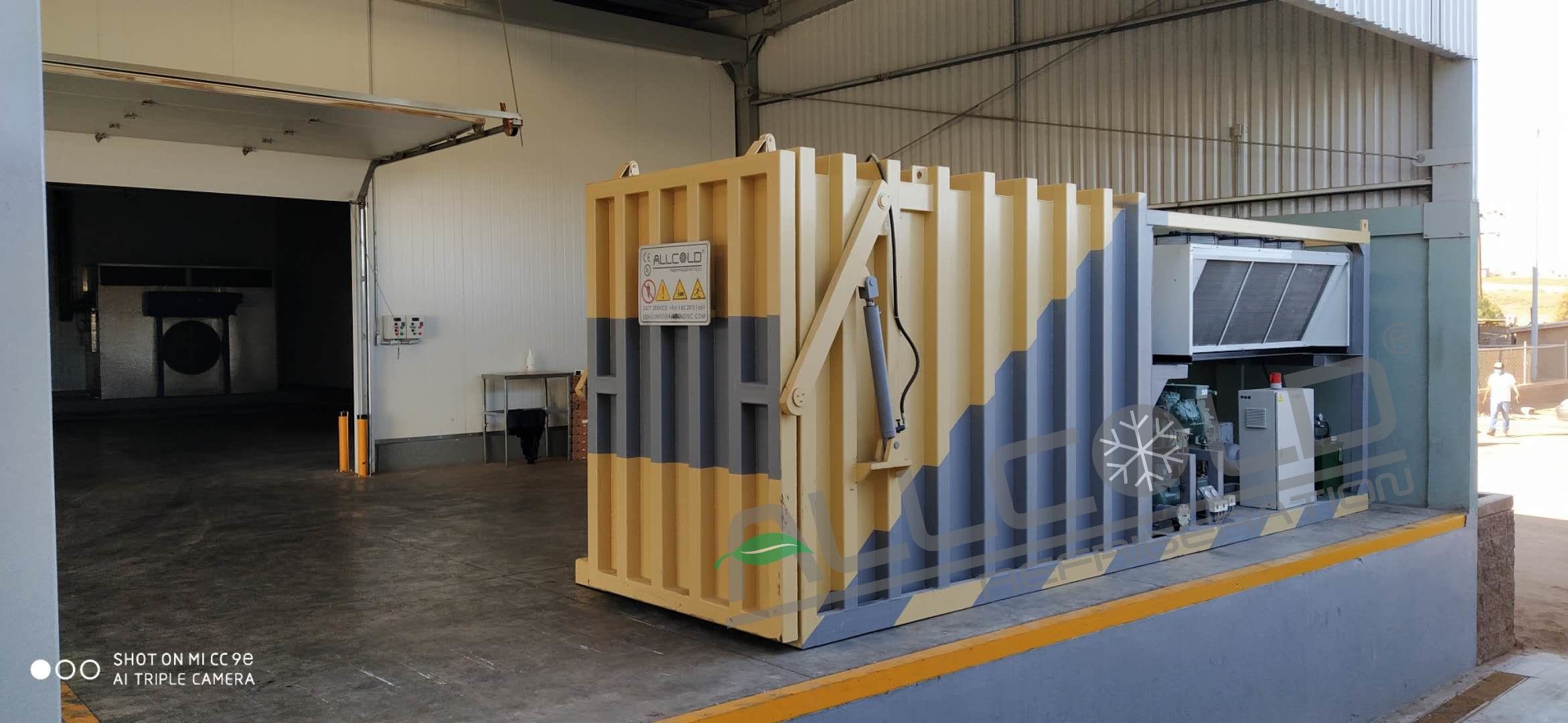 SGS 20min Vegetable Vacuum Cooling Machine R404A Refrigerant