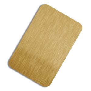 China SS304 316 Brush Satin No.4 Anti-Fingerprint Finish Color Stainless Steel Sheet wholesale