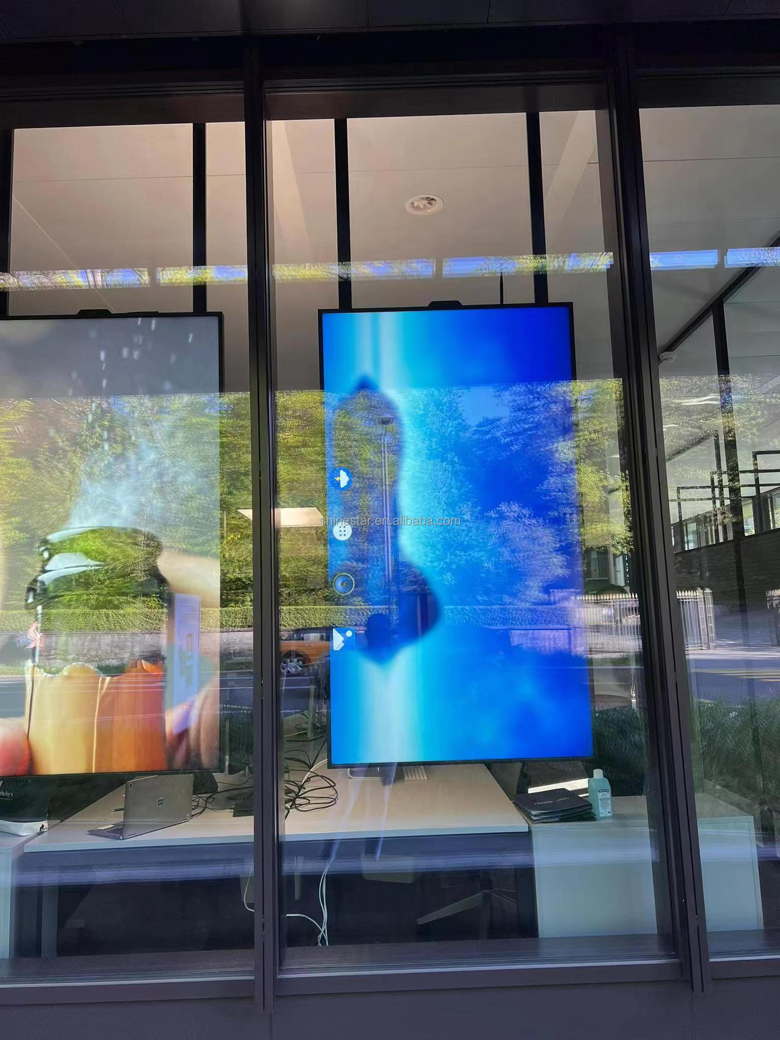 50" 49" inch LED TFT wall high brightness screen for commercial signage AD totem display