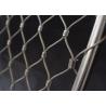 Balustrade Decor Flexible Wire Netting AISI 316 Ultrasonic Bath Finished for sale