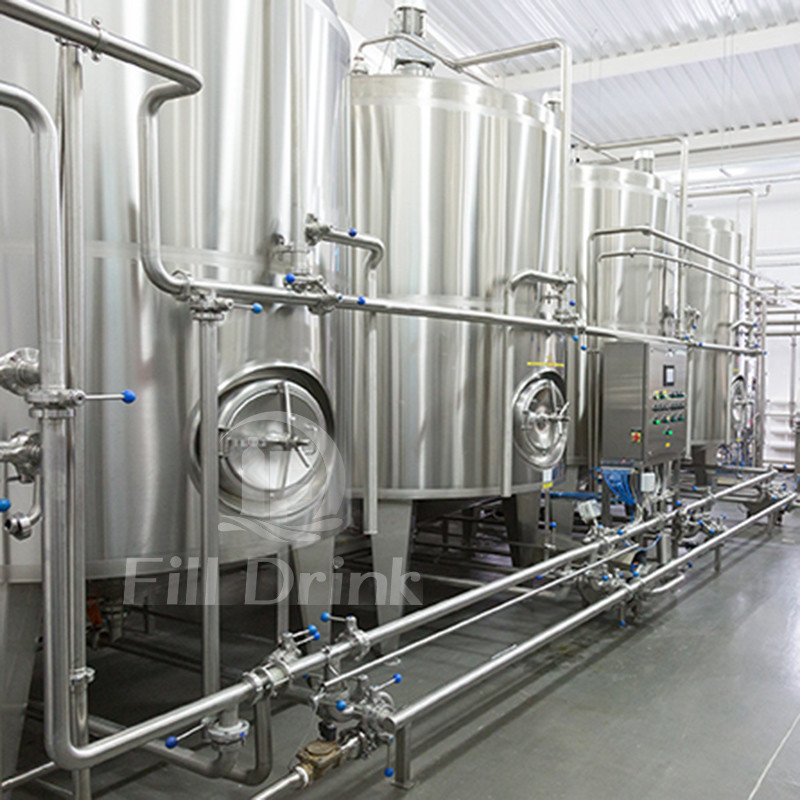 2000L Juice Processing Equipment Industrial Juice Mixer Machine SUS304 Sampling Valve