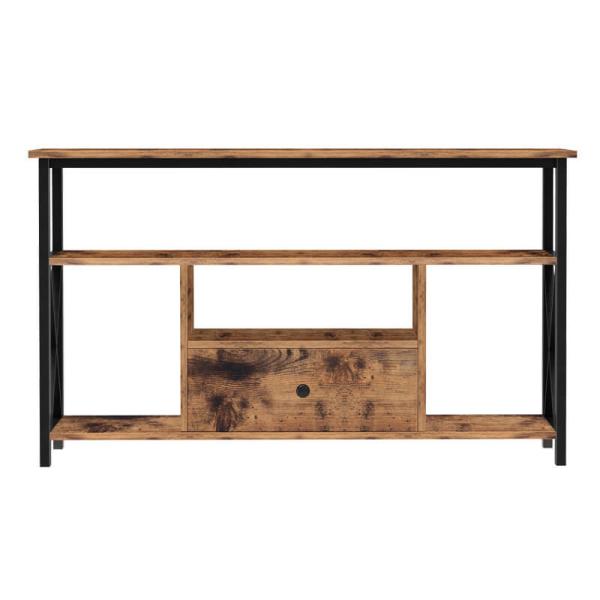 Entertainment Storage Furniture for Sale, TV Stand with Metal Frame, Particle
