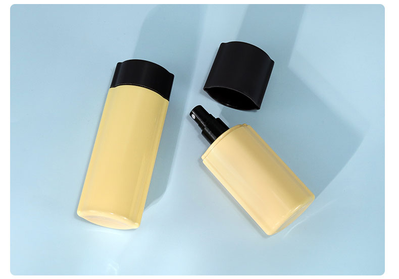 Plastic Cosmetic Bottles 160ml 120ml 130g 50g Skincare Lotion Bottle Durable PET Material