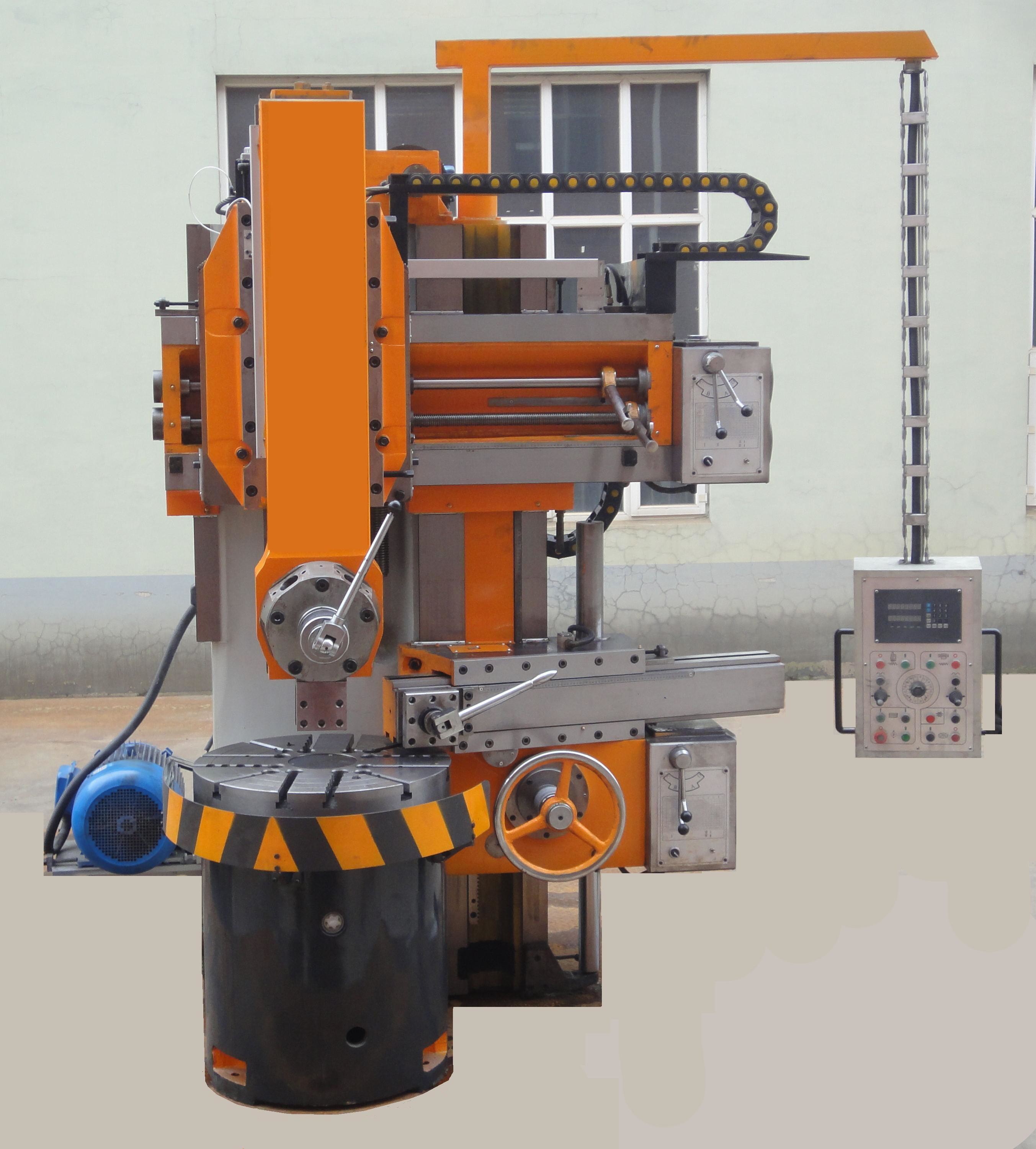 Double Column Vertical Turning Lathe Machine For The Rough And Fine Processing