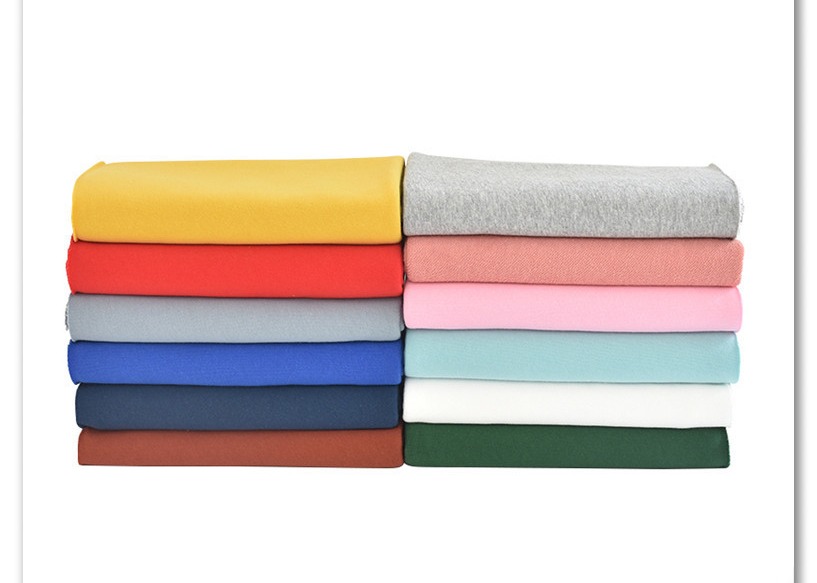 100%cotton hoodie stretch knitted fabric large and small loop fish-scale fabric leisure sports suit fabr