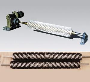China Mine Unpowered Brush Conveyor Brush Cleaner wholesale