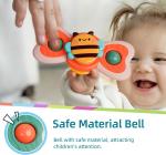 8 to 13 Years Age Range Baby Bath Toys Pressure Relief Function Suction Cup