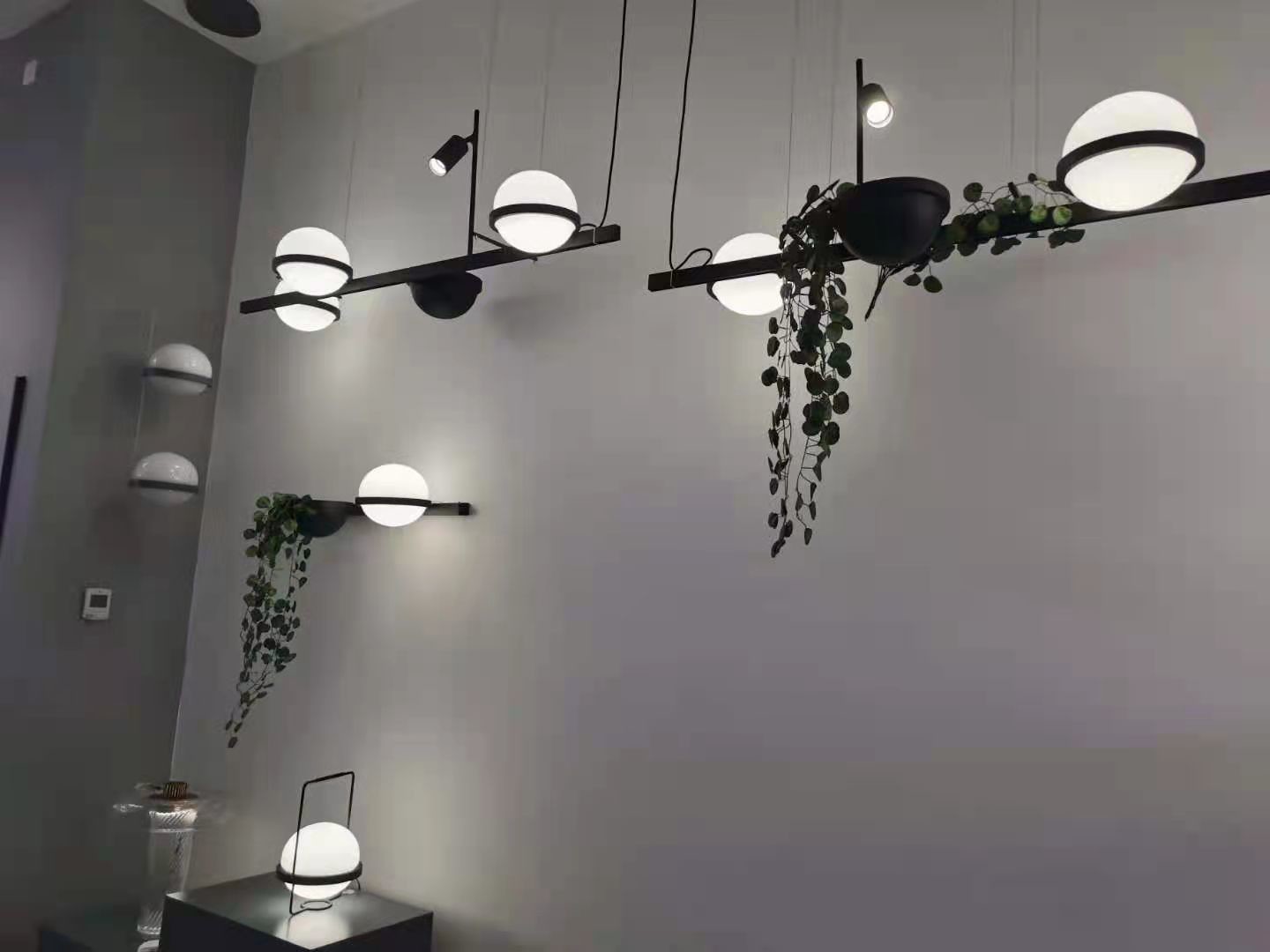 Modern Led Desk Lamp For Brdside Led Small Glass Table Lamps