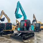 Used Kobelco SK75 Excavator 7.5 Ton Machine With 0.4m3 Bucklet Capaclity