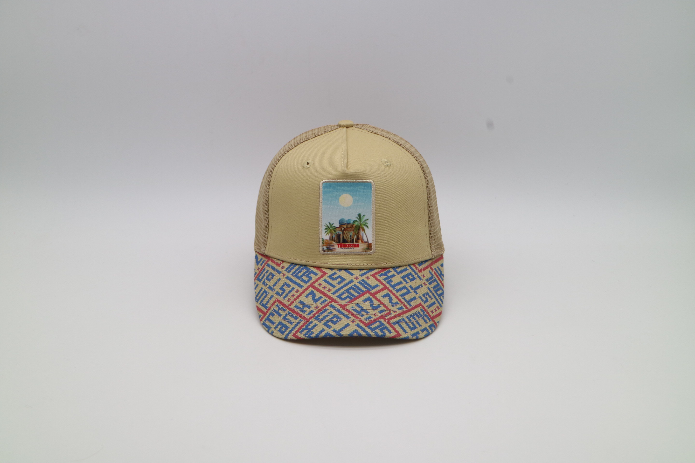 5 Panel Trucker Cap with Embroidered/Screen Printing/Affixed Patch Logo for