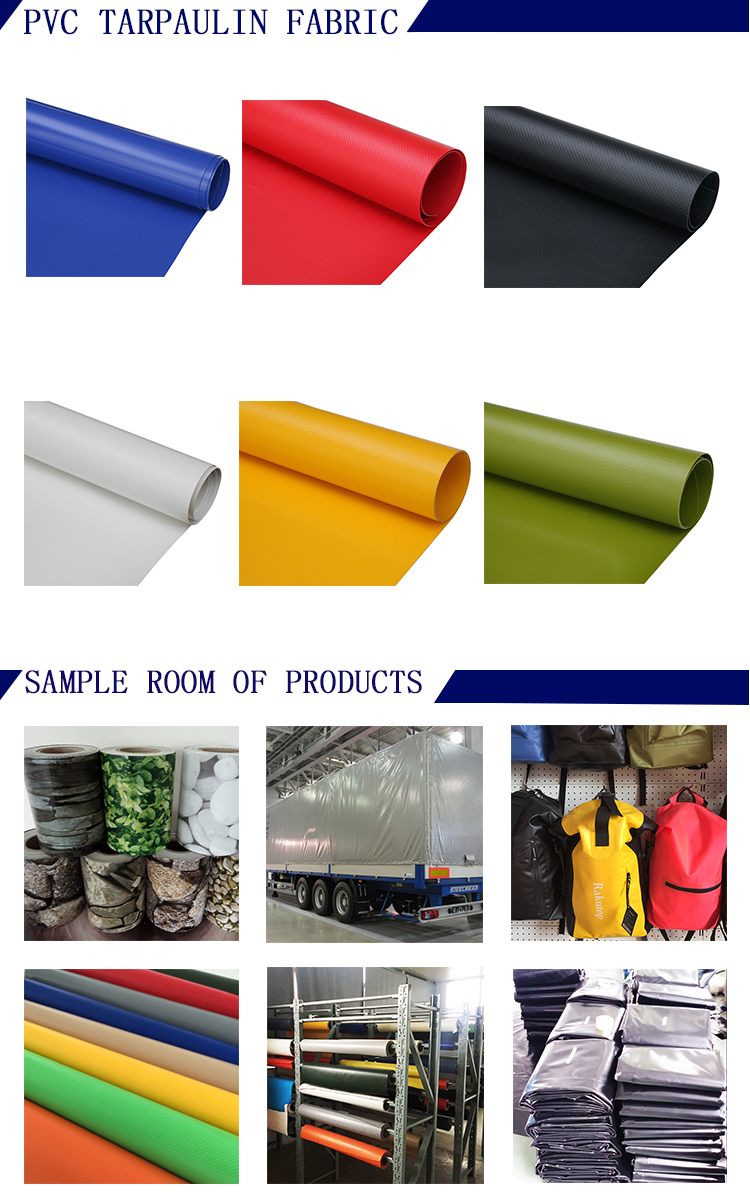 700GSM PVC Ventilation Duct PVC Tarpaulin Fabric for Construction Industrial