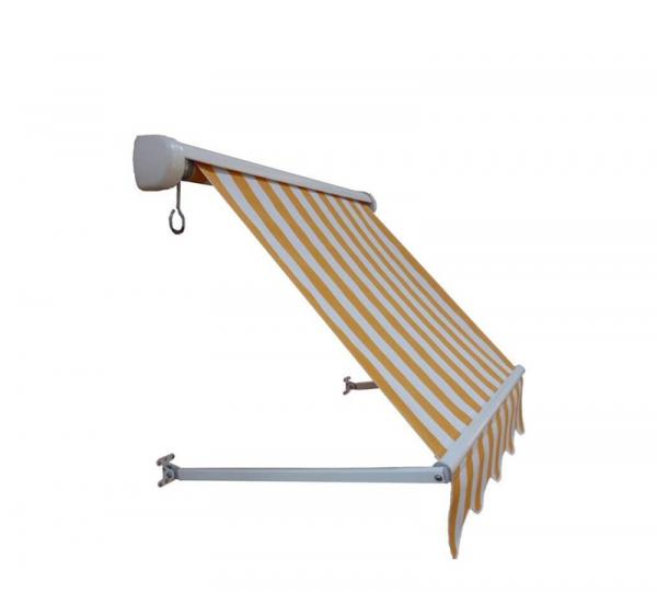 Patio Waterproof Windproof UV Resistence Aluminium Retractable Awning With Drop Arm
