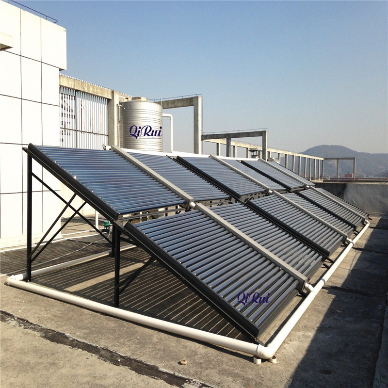 Solar Water Heater Project with Non-Pressure Collector