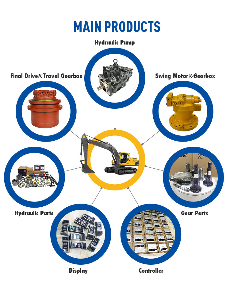EC330C L EC380D EC340D L Belparts Excavator Parts EC360C L EC480D EC460C ECR145D L Piston Fan Motor VOE 14533496